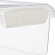 Matlåda, Liten, 400 ml, SISTEMA KLIP-IT WHITE, Transparent / Vit Matlåda, Liten, 400 ml, SISTEMA KLIP-IT WHITE, Transparent / Vit