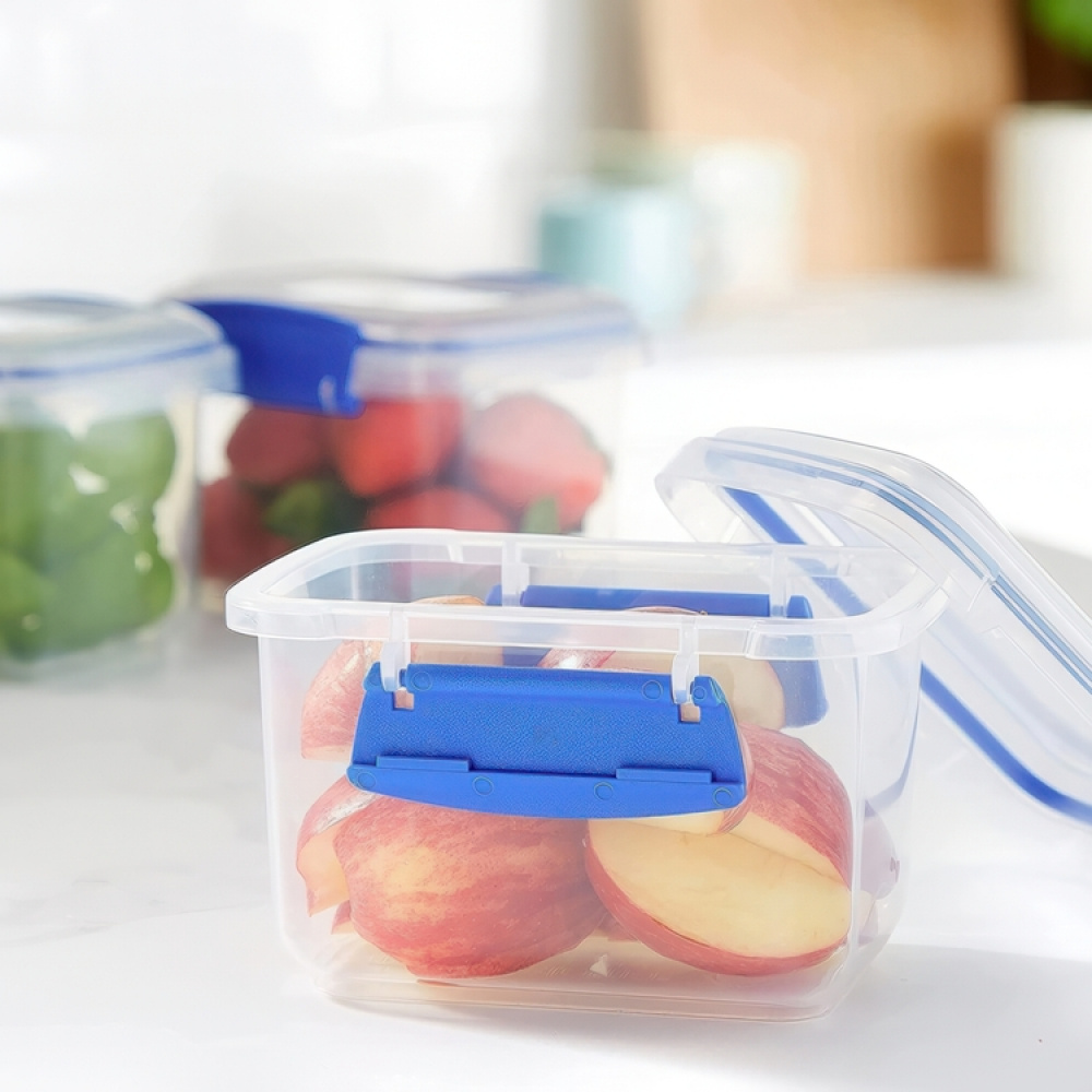 Matlåda, Liten, 400 ml, SISTEMA KLIP-IT WHITE, Transparent / Vit i gruppen Förvaring / Köksförvaring / Matlådor / Matlådor i plast hos SmartaSaker.se (42169)