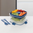Matlåda för sallad med bestick 1,1L, Sistema