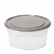 Matlåda, Rund, 0,45 L, SMARTSTORE SUSTAIN, Transparent / Earl grey Matlåda, Rund, 0,45 L, SMARTSTORE SUSTAIN, Transparent / Earl grey
