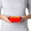 Matlådor för micro, 3 st, MICROWAVE HEAT & EAT PACK, Röda Matlådor för micro, 3 st, MICROWAVE HEAT & EAT PACK, Röda