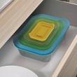 Matlådor i glas, Set med 4 st, NEST GLASS CONTAINERS, Joseph Joseph, Mix Matlådor i glas, Set med 4 st, NEST GLASS CONTAINERS, Joseph Joseph, Mix