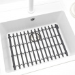 Matta för diskhon, BRABANTIA SILICONE SINK MAT, 30 x 30 - 45 cm, Mörkgrå Matta för diskhon, BRABANTIA SILICONE SINK MAT, 30 x 30 - 45 cm, Mörkgrå