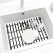 Matta för diskhon, BRABANTIA SILICONE SINK MAT, 30 x 30 - 45 cm, Mörkgrå Matta för diskhon, BRABANTIA SILICONE SINK MAT, 30 x 30 - 45 cm, Mörkgrå