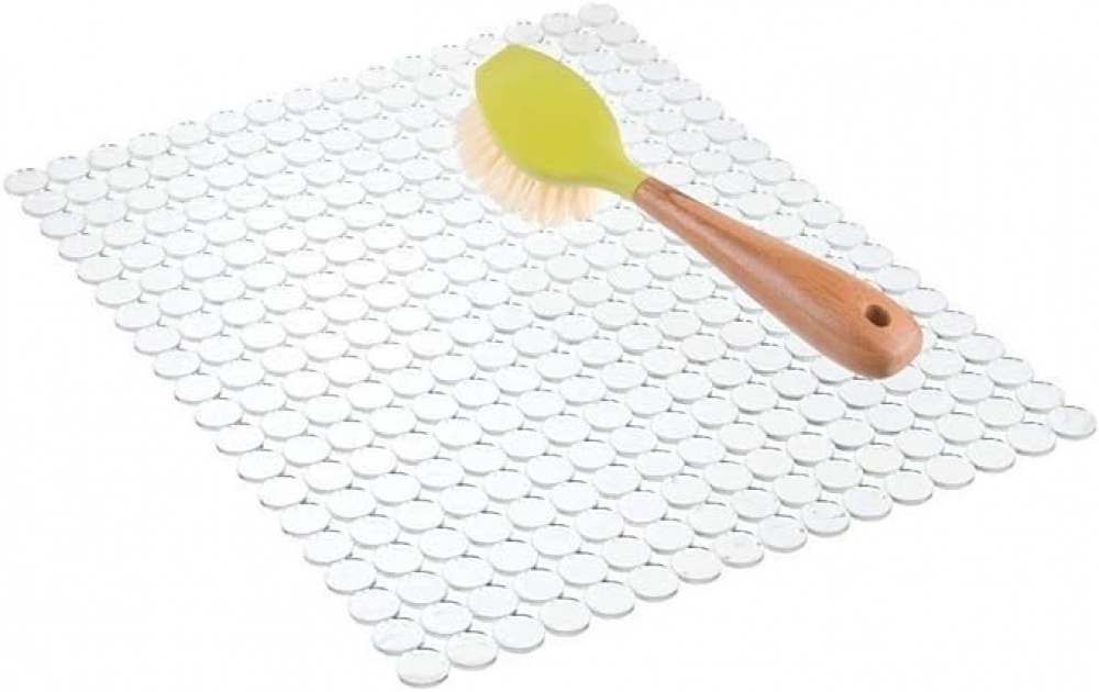 Matta för diskhon, CRYSTAL LARGE SINK MAT, 30,5 x 40 cm, Klar i gruppen Förvaring / Köksförvaring / Diskställ och diskbänk hos SmartaSaker.se (42211)