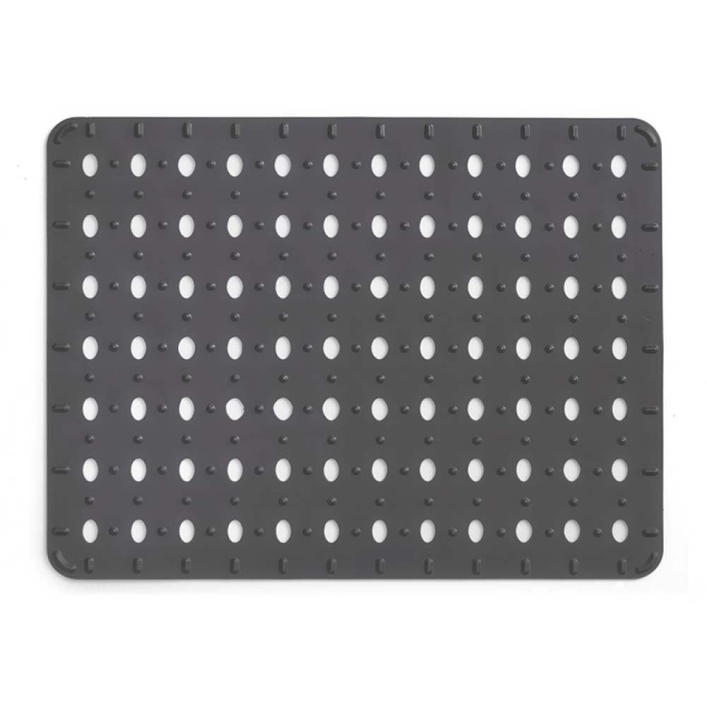 Matta för diskhon, Gummi, LARGE SINK MAT, 41x 32 cm, Mörkgrå i gruppen Förvaring / Köksförvaring / Diskställ och diskbänk hos SmartaSaker.se (42213)