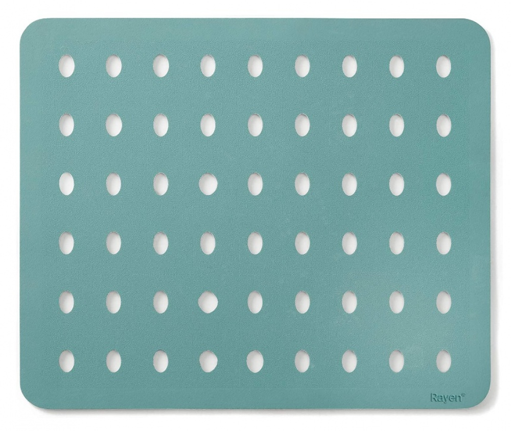 Matta för diskhon, Gummi, SMALL SINK MAT, 32 x 27,5 cm, Turkos i gruppen Förvaring / Köksförvaring / Diskställ och diskbänk hos SmartaSaker.se (42214)