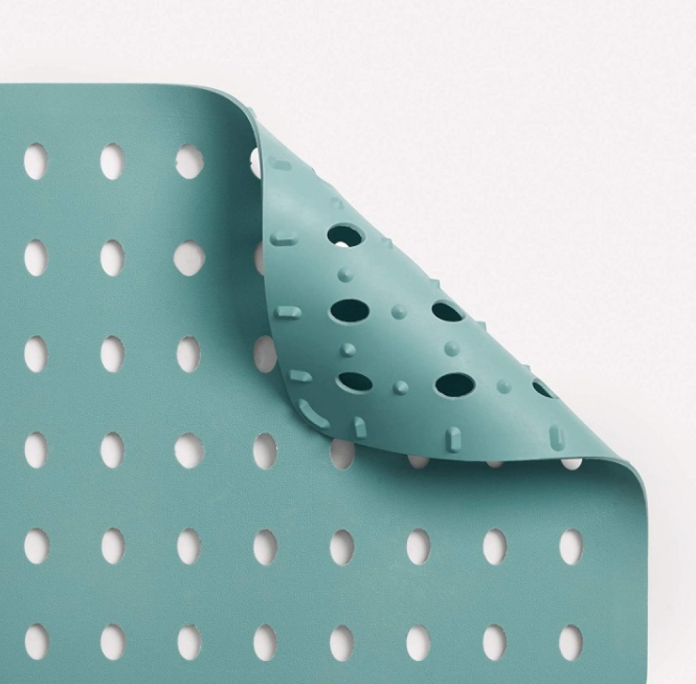 Matta för diskhon, Gummi, SMALL SINK MAT, 32 x 27,5 cm, Turkos i gruppen Förvaring / Köksförvaring / Diskställ och diskbänk hos SmartaSaker.se (42214)