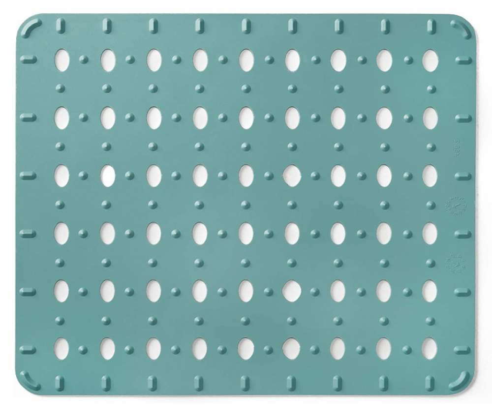 Matta för diskhon, Gummi, SMALL SINK MAT, 32 x 27,5 cm, Turkos i gruppen Förvaring / Köksförvaring / Diskställ och diskbänk hos SmartaSaker.se (42214)