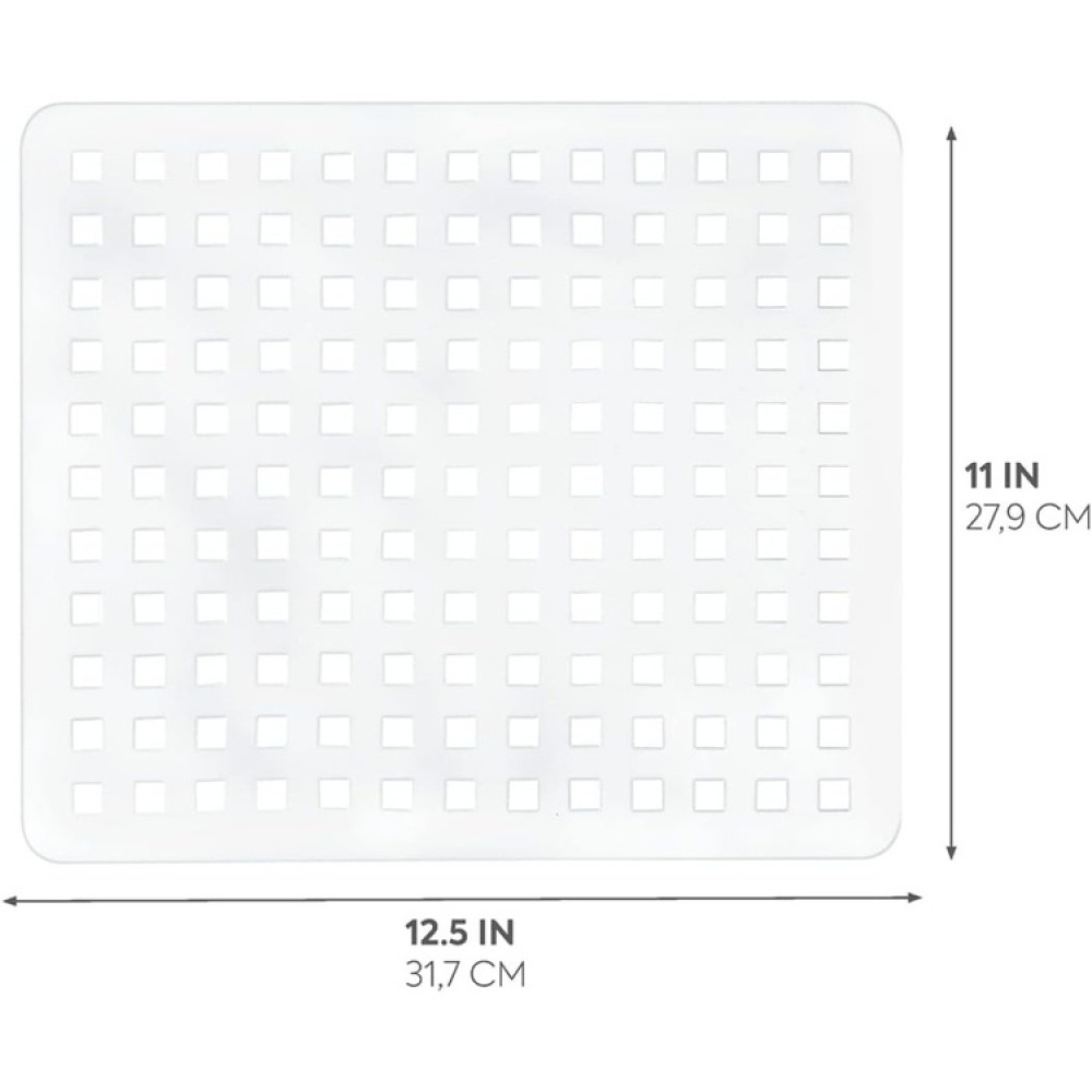 Matta för diskhon, iDESIGN SQUARE SINK MAT, 28 x 32 cm i gruppen Förvaring / Köksförvaring / Diskställ och diskbänk hos SmartaSaker.se (42216)