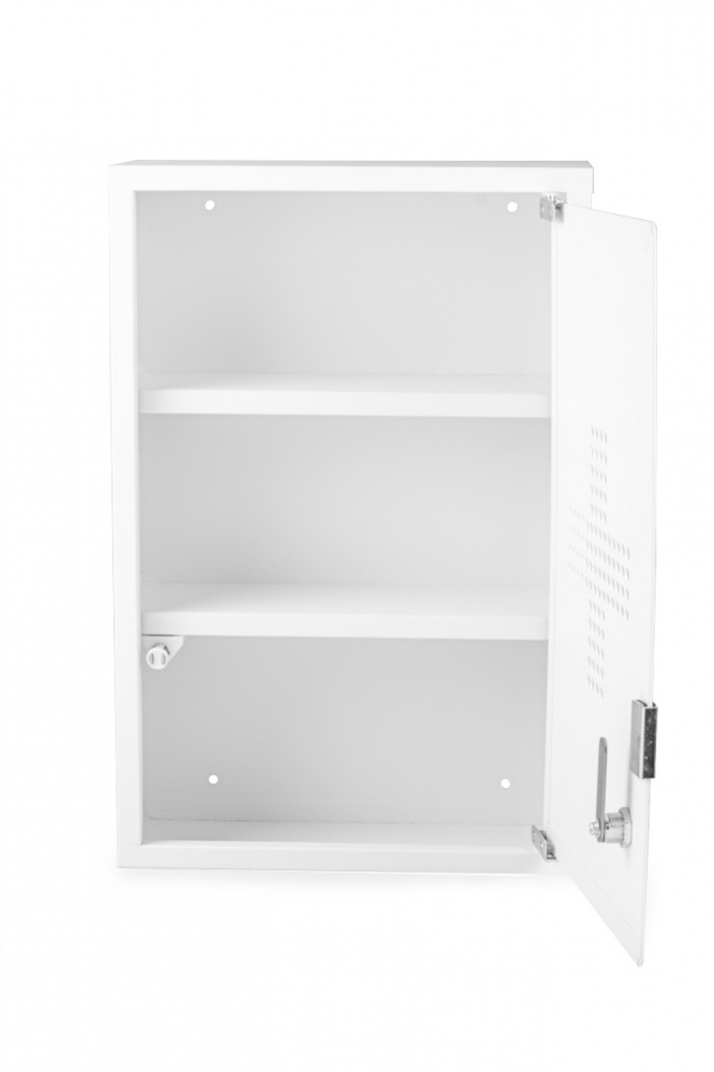 Medicinskåp med i metall, låsbart, CURE, 30 x 12 x H 45 cm, Vitt i gruppen Förvaring / Badrumsförvaring hos SmartaSaker.se (42220)