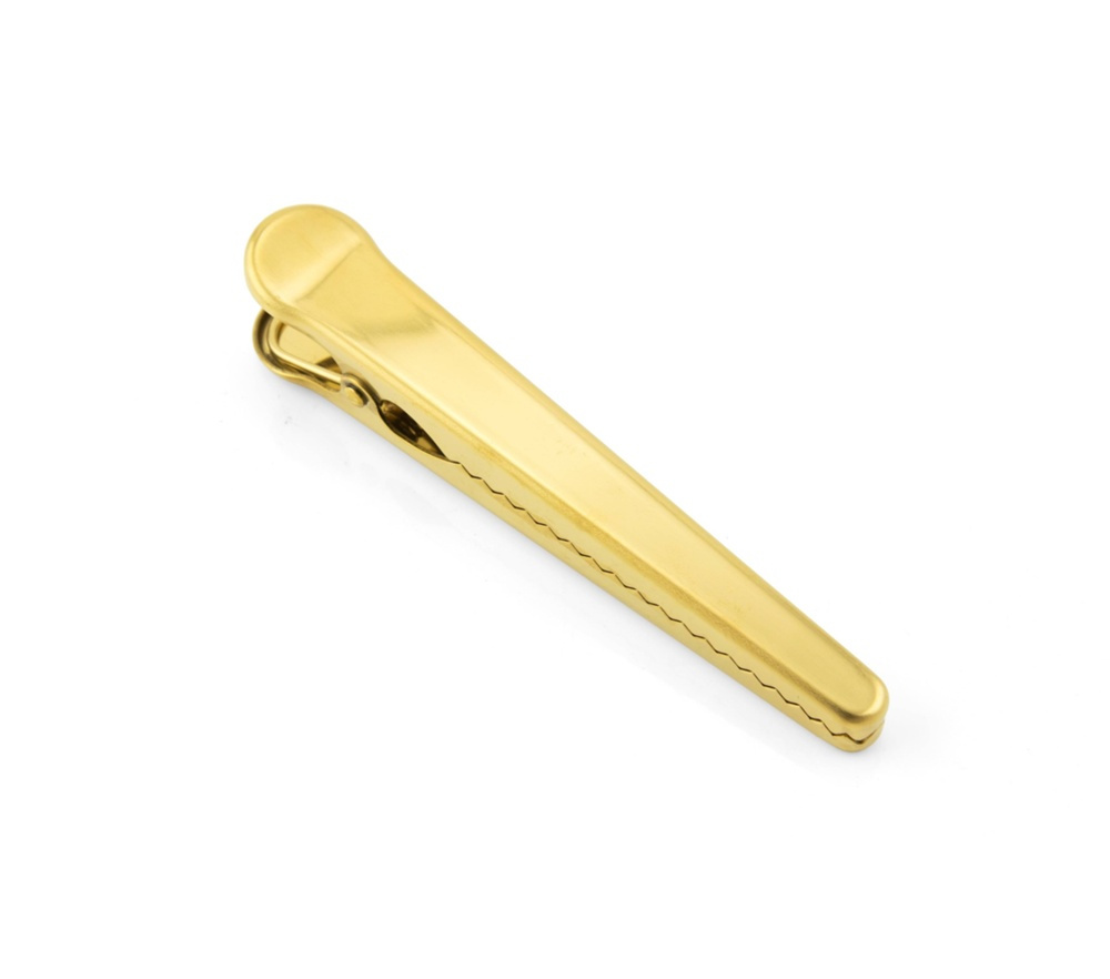 Metallklämma mässing, ALLIGATOR BAG CLIP XL, 11,5 cm, Guld i gruppen Förvaring / Kontorsmaterial hos SmartaSaker.se (42224)