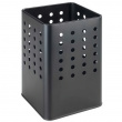 Metallkorg för köksredskap / bestick, SILIO UTENSIL HOLDER, 11,5 x 11,5 x H 16,5, Svart Metallkorg för köksredskap / bestick, SILIO UTENSIL HOLDER, 11,5 x 11,5 x H 16,5, Svart