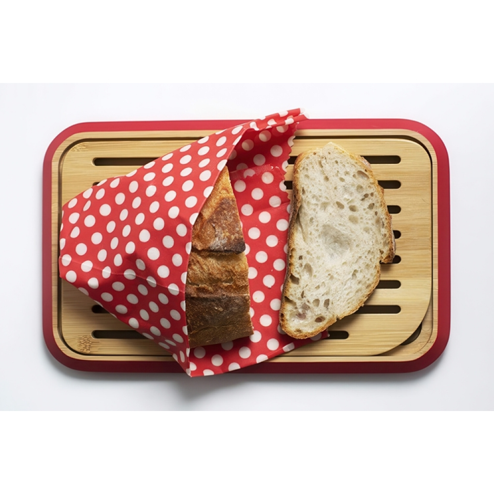 Miljövänlig Folie, 3 st, BEEWAX WRAPS L + M + S, Röd / Gul / Rosa i gruppen Förvaring / Köksförvaring hos SmartaSaker.se (42234)