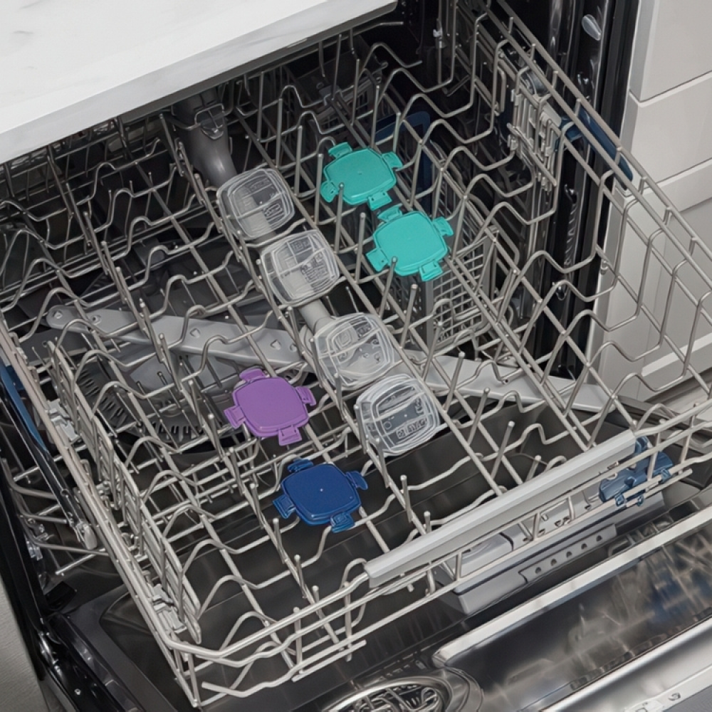 Miniburkar, 4 st, 62 ml, MINI KNICK KNACK TO GO, Mix i gruppen Förvaring / Förvaringslådor / Småförvaring / Askar hos SmartaSaker.se (42246)