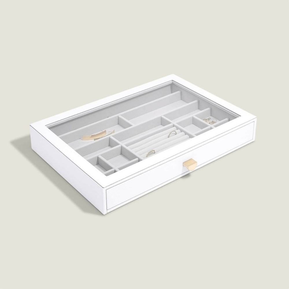 Minibyrå för smycken, 1 låda med glaslock, SUPERSIZE STACKERS DRAWER i gruppen Förvaring / Sovrumsförvaring / Smyckesförvaring hos SmartaSaker.se (42249)