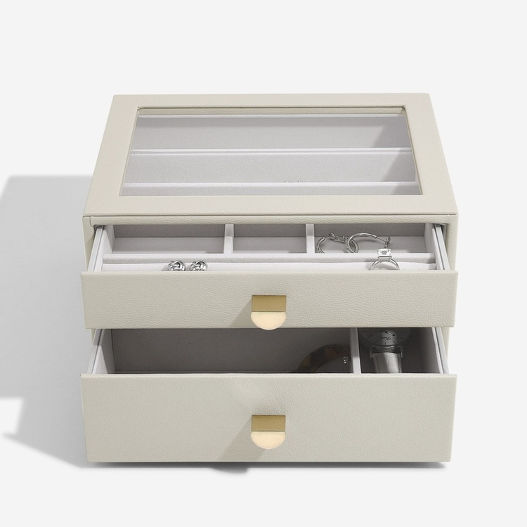 Minibyrå för smycken, 2 lådor, CLASSIC STACKERS DRAWERS i gruppen Förvaring / Sovrumsförvaring / Smyckesförvaring hos SmartaSaker.se (42250)