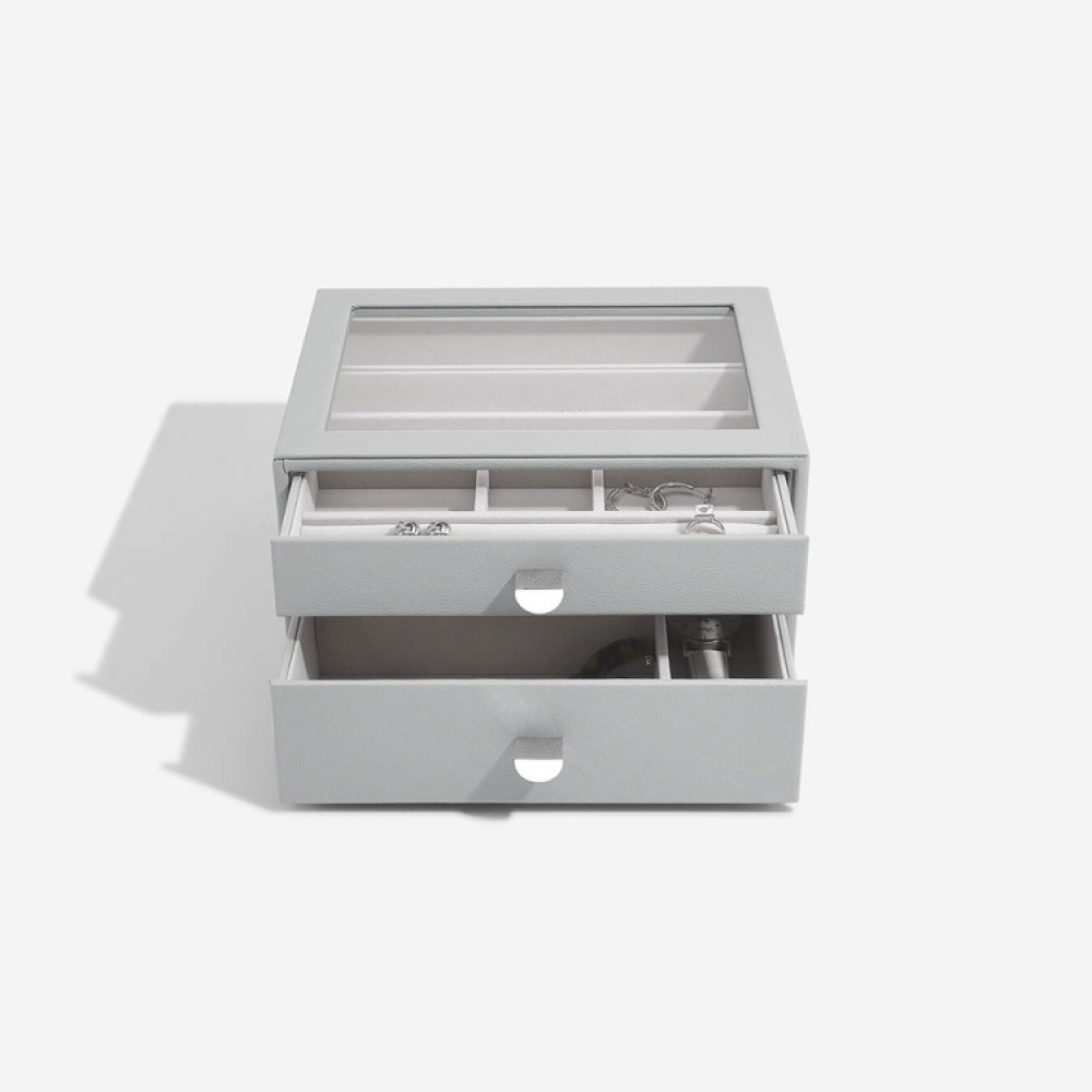 Minibyrå för smycken, 2 lådor, CLASSIC STACKERS DRAWERS i gruppen Förvaring / Sovrumsförvaring / Smyckesförvaring hos SmartaSaker.se (42250)