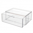 Minibyrå, Stapelbar, Hög, THE HOME EDIT ALL-PURPOSE DRAWER , 26,7 x 17,8 x H 10,8 cm, Klar Minibyrå, Stapelbar, Hög, THE HOME EDIT ALL-PURPOSE DRAWER , 26,7 x 17,8 x H 10,8 cm, Klar