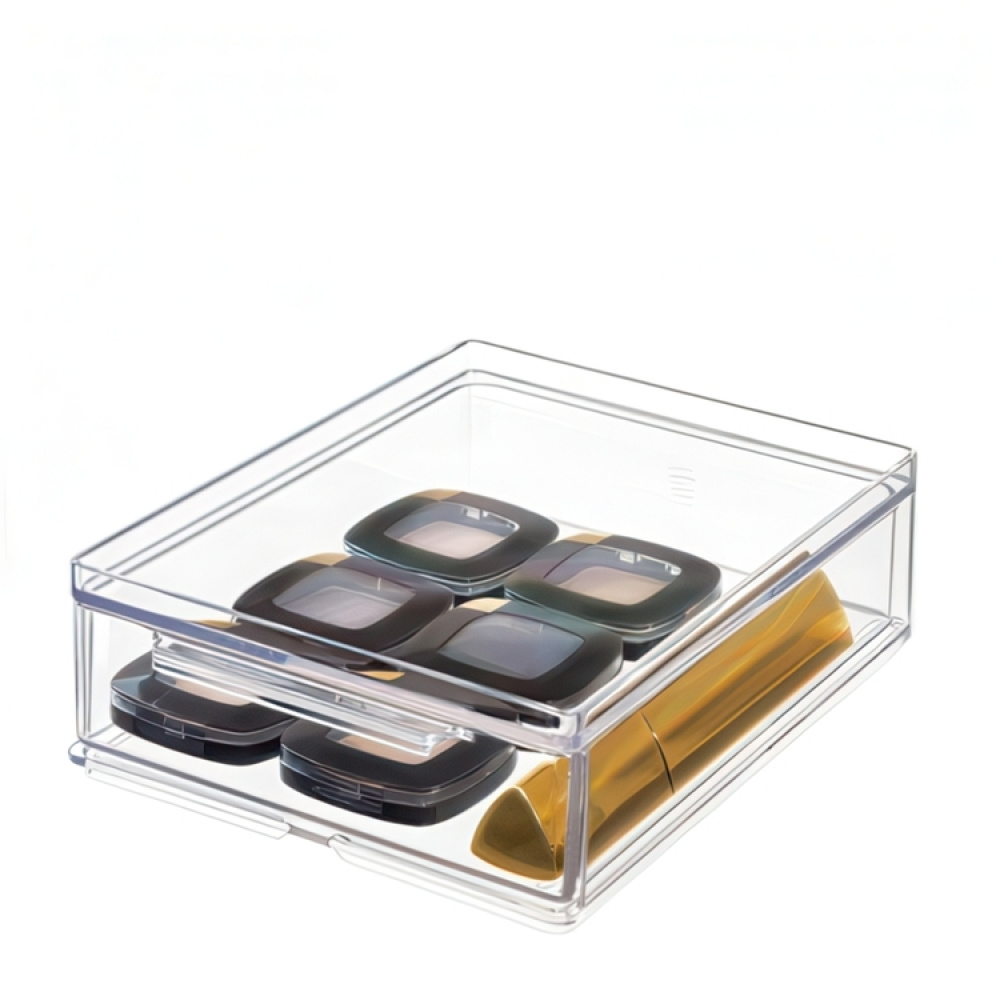 Minibyrå, Stapelbar, Liten, THE HOME EDIT ALL-PURPOSE DRAWER , 13,3 x 17,8 x H 5,1 cm, Klar i gruppen Förvaring / Badrumsförvaring / Sminkförvaring hos SmartaSaker.se (42257)