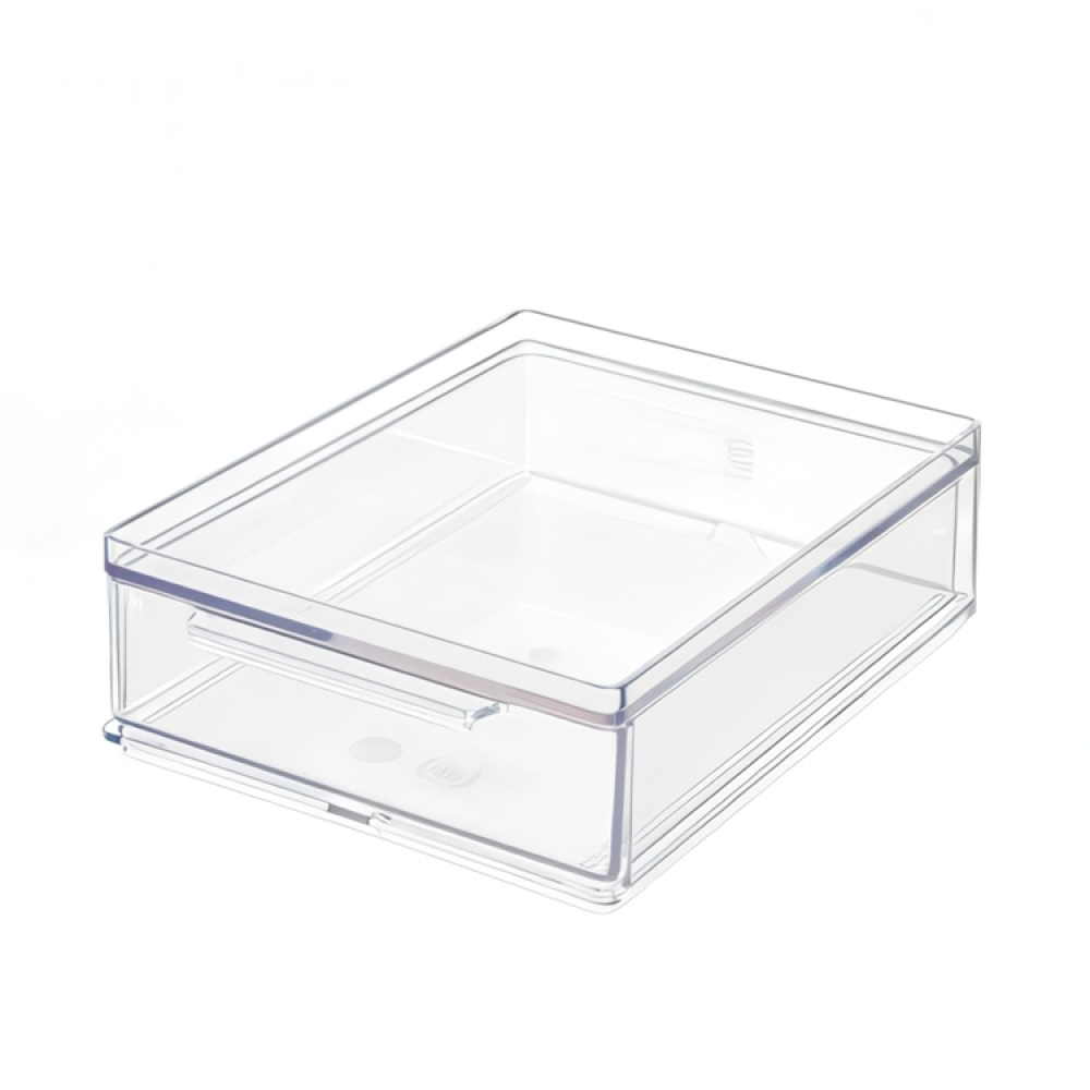 Minibyrå, Stapelbar, Liten, THE HOME EDIT ALL-PURPOSE DRAWER , 13,3 x 17,8 x H 5,1 cm, Klar i gruppen Förvaring / Badrumsförvaring / Sminkförvaring hos SmartaSaker.se (42257)