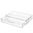 Minibyrå, Stapelbar, THE HOME EDIT ALL-PURPOSE DRAWER , 26,7 x 17,8 x H 5,1 cm, Klar Minibyrå, Stapelbar, THE HOME EDIT ALL-PURPOSE DRAWER , 26,7 x 17,8 x H 5,1 cm, Klar