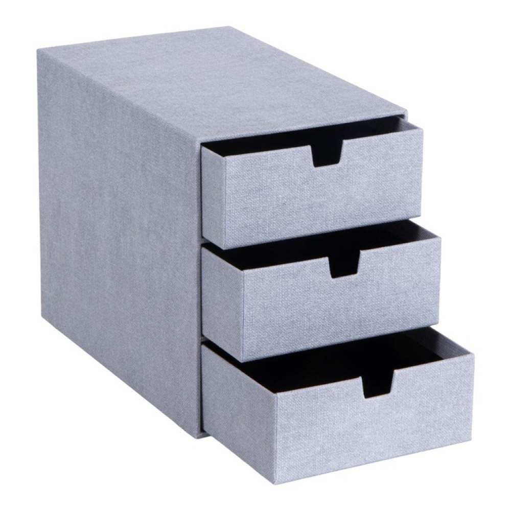 Minibyrå, Liten, BIGSO INGRID CANVAS, 25,5 x 16 x H 20,5 cm i gruppen Förvaring / Förvaringslådor / BigSo förvaringslådor hos SmartaSaker.se (42265)