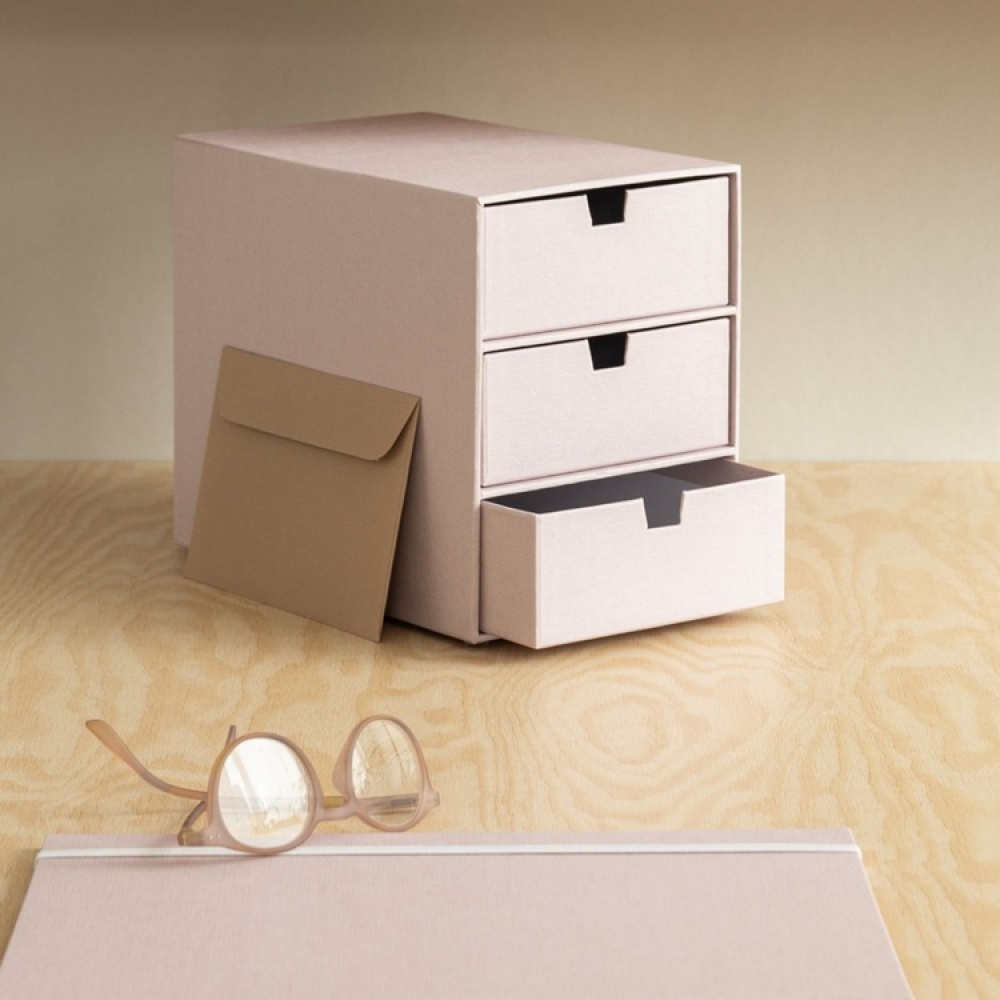 Minibyrå, Liten, BIGSO INGRID RESTORE 25,5 x 16 x H 20,5 cm i gruppen Förvaring / Förvaringslådor / BigSo förvaringslådor hos SmartaSaker.se (42266)