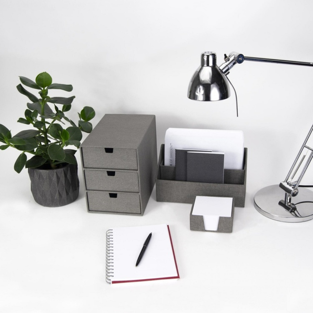 Minibyrå, Liten, BIGSO INGRID, 25,5 x 16 x H 20,5 cm i gruppen Förvaring / Förvaringslådor / BigSo förvaringslådor hos SmartaSaker.se (42267)