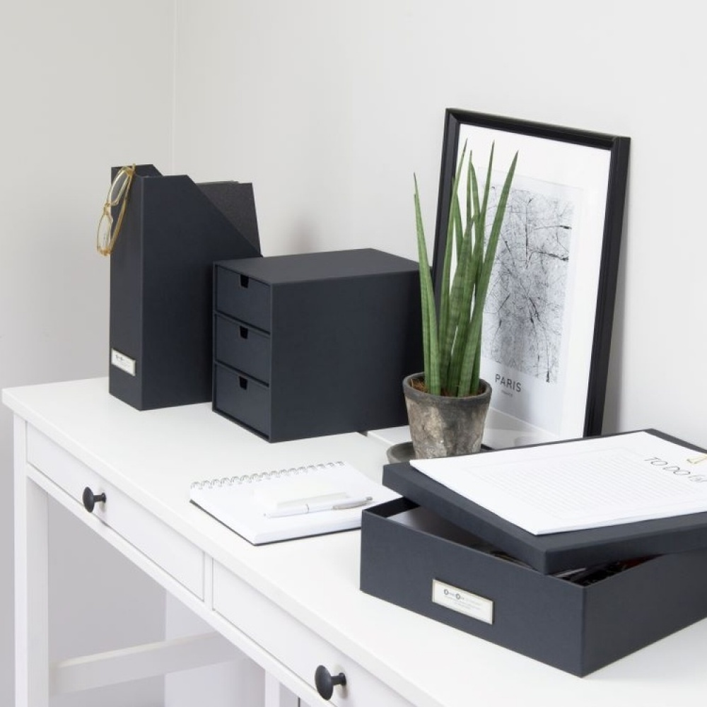 Minibyrå, Liten, BIGSO INGRID, 25,5 x 16 x H 20,5 cm i gruppen Förvaring / Förvaringslådor / BigSo förvaringslådor hos SmartaSaker.se (42267)