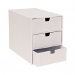 Minibyrå, Liten, BIGSO INGRID, 25,5 x 16 x H 20,5 cm,, Vit Minibyrå, Liten, BIGSO INGRID, 25,5 x 16 x H 20,5 cm,, Vit