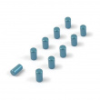 Mini-Magneter, Starka, Stift, 10 st, MAGNUM SILVER BLUE , Ø 0,4 x 0,7 cm, Ljusblå Mini-Magneter, Starka, Stift, 10 st, MAGNUM SILVER BLUE , Ø 0,4 x 0,7 cm, Ljusblå