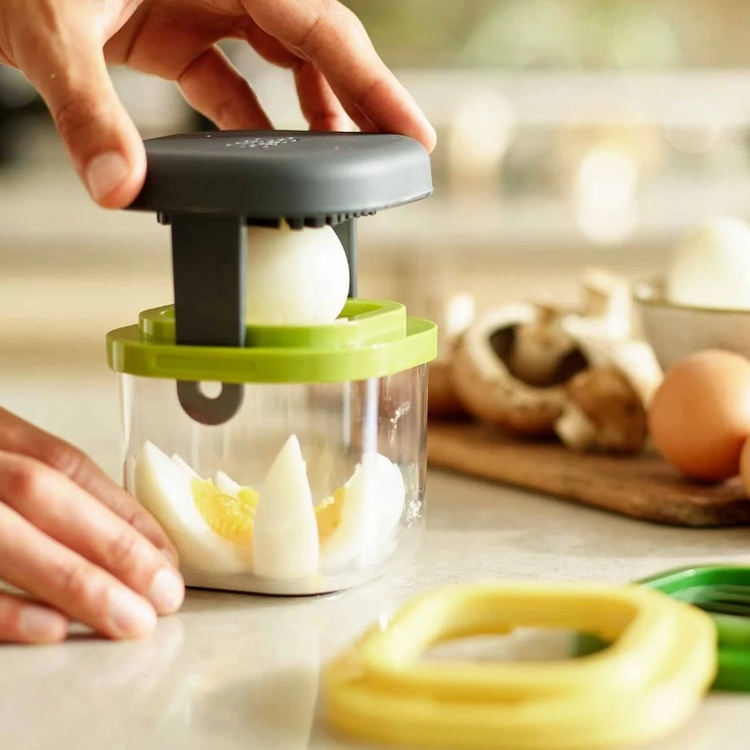 Mini-skärare, 3-IN-1 MULTI-PREP, Joseph Joseph, Grön / Gul i gruppen Förvaring / Köksförvaring hos SmartaSaker.se (42279)