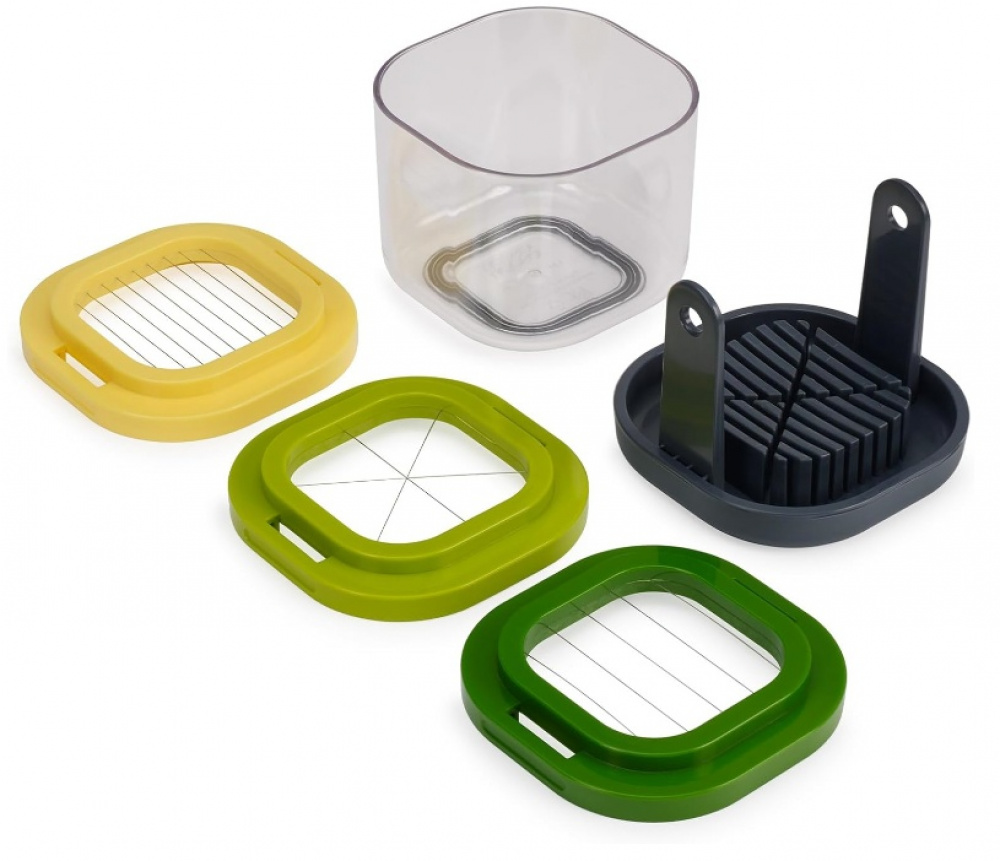 Mini-skärare, 3-IN-1 MULTI-PREP, Joseph Joseph, Grön / Gul i gruppen Förvaring / Köksförvaring hos SmartaSaker.se (42279)