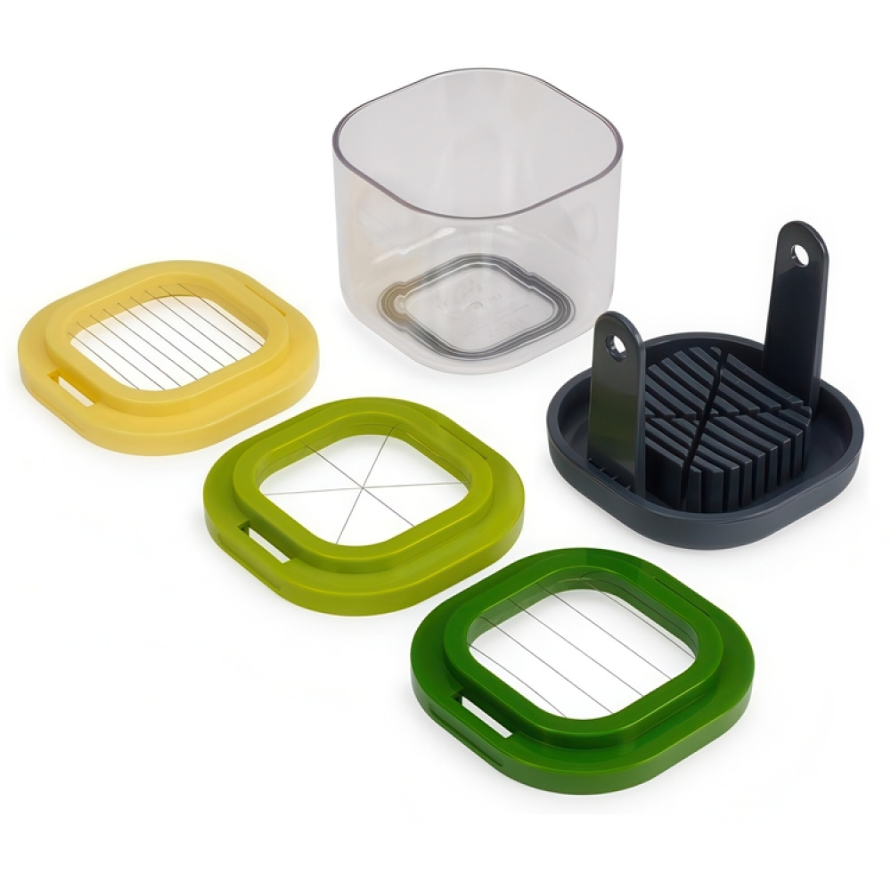 Mini-skärare, 3-IN-1 MULTI-PREP, Joseph Joseph, Grön / Gul i gruppen Förvaring / Köksförvaring hos SmartaSaker.se (42279)