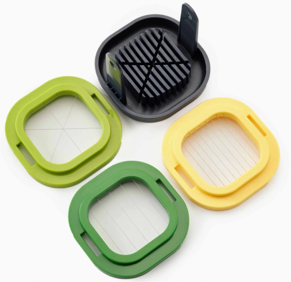 Mini-skärare, 3-IN-1 MULTI-PREP, Joseph Joseph, Grön / Gul i gruppen Förvaring / Köksförvaring hos SmartaSaker.se (42279)
