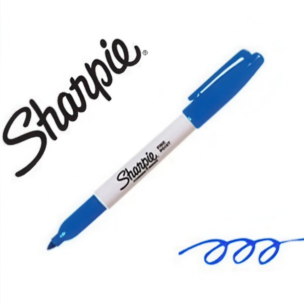 Märkpenna permanent, Fin spets, SHARPIE i gruppen Förvaring / Kontorsmaterial hos SmartaSaker.se (42293)