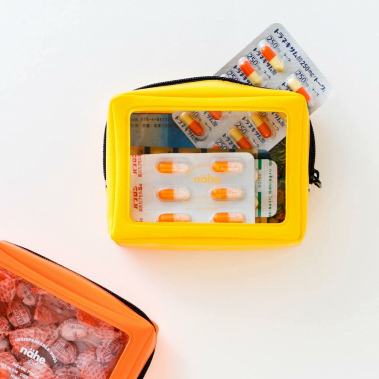 Necessär, PACKING POUCH MINI, 12 x 5,5 x H 9 cm , Nähe i gruppen Förvaring / Förvaring på resa / Necessärer hos SmartaSaker.se (42305)