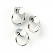 Nyckelringar med superstarka magneter, 3 st, RING, silver Nyckelringar med superstarka magneter, 3 st, RING, silver