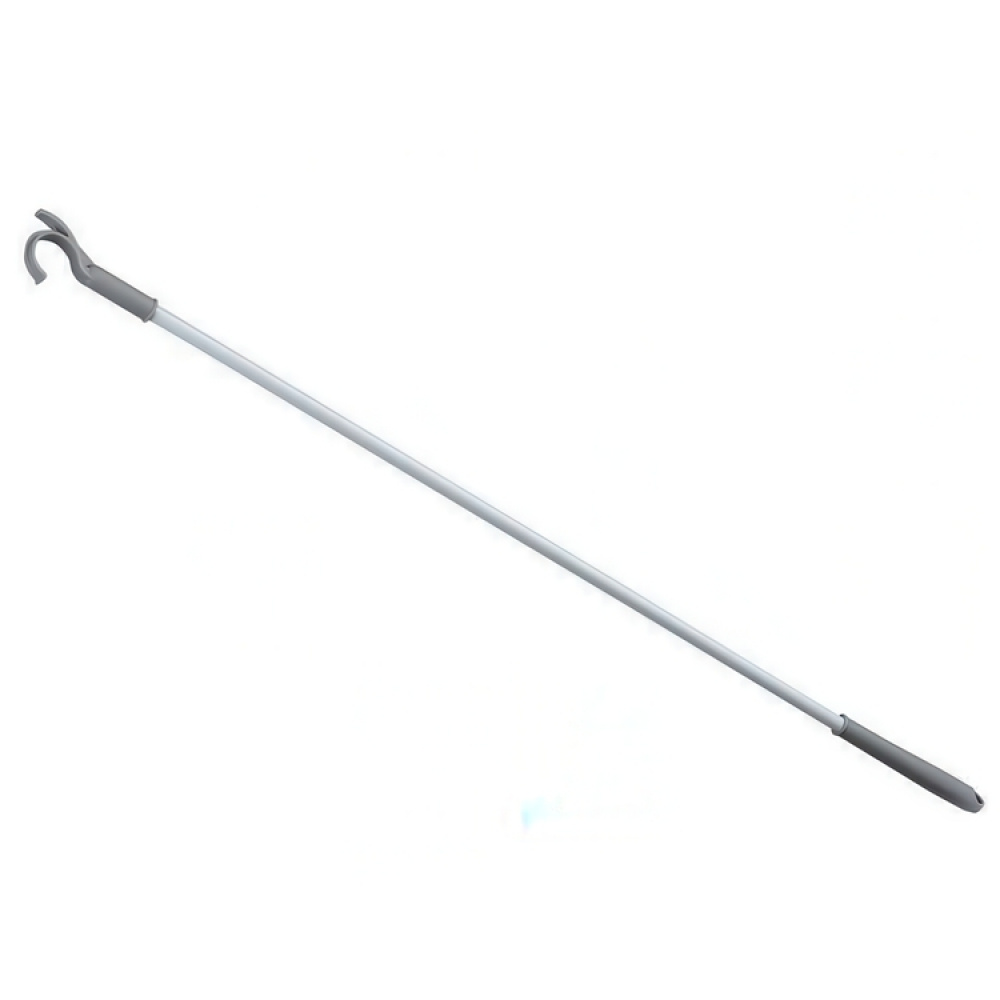 Nå dina galgar, stång i metall med krok, REACH BAR, 76 cm i gruppen Förvaring / Garderobsförvaring / Galgar och hängare hos SmartaSaker.se (42314)