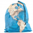 Packpåsar för Resan, 4-pack, AROUND THE WORLD BAGS, Blå / Beige Packpåsar för Resan, 4-pack, AROUND THE WORLD BAGS, Blå / Beige