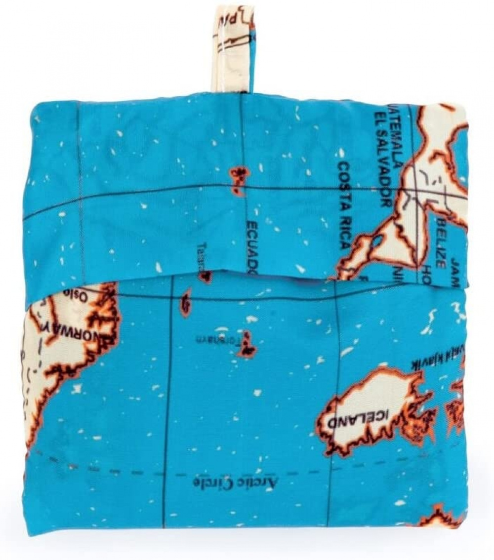 Packpåsar för Resan, 4-pack, AROUND THE WORLD BAGS, Blå / Beige i gruppen Förvaring / Förvaring på resa / Packpåsar och packkuber hos SmartaSaker.se (42325)