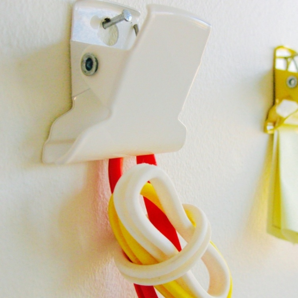 Pappersklämmor i metall, 3 st, ITALIAN KEEP CLIPS, 5 cm, Vita i gruppen Förvaring / Kontorsmaterial hos SmartaSaker.se (42340)