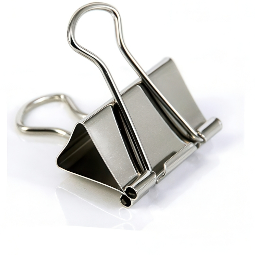 Pappersklämmor, 4 st, FOLDBACK CLIPS XL - 51 mm, Silver i gruppen Förvaring / Kontorsmaterial hos SmartaSaker.se (42356)