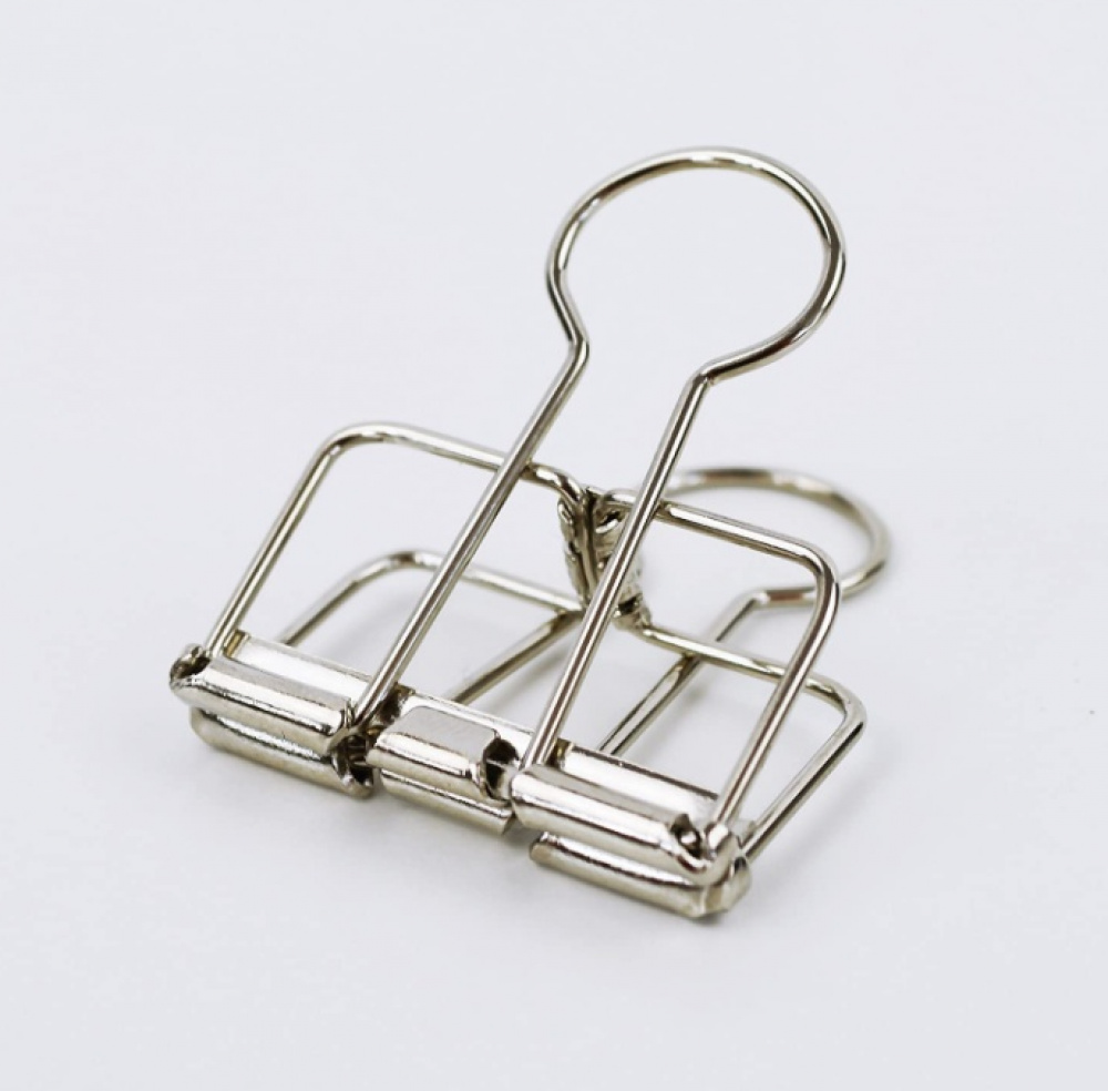 Pappersklämmor, 6 st, WIRE CLIPS SMALL 19 mm, silver i gruppen Förvaring / Kontorsmaterial hos SmartaSaker.se (42361)