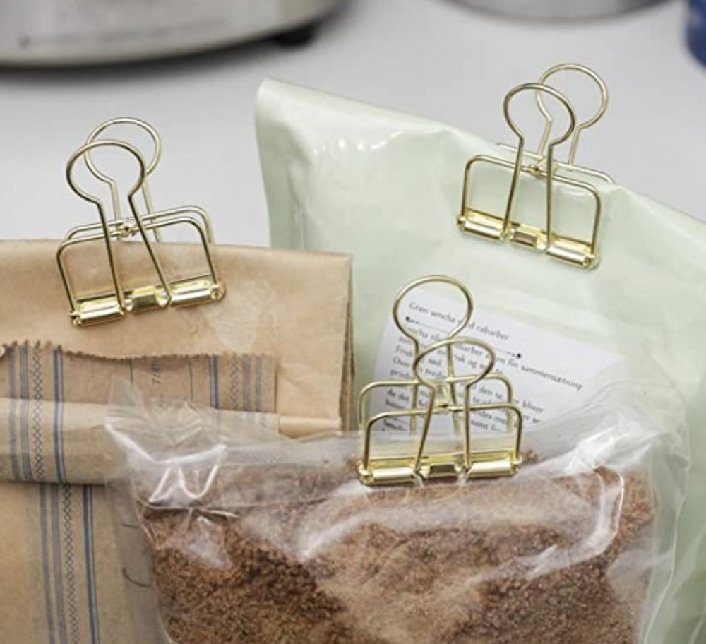 Pappersklämmor, 6 st, WIRE CLIPS SMALL 19 mm, silver i gruppen Förvaring / Kontorsmaterial hos SmartaSaker.se (42361)