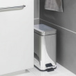 Papperskorg för trånga ytor, SLIM PEDAL BIN, 5 L, Matt rostfritt stål Papperskorg för trånga ytor, SLIM PEDAL BIN, 5 L, Matt rostfritt stål