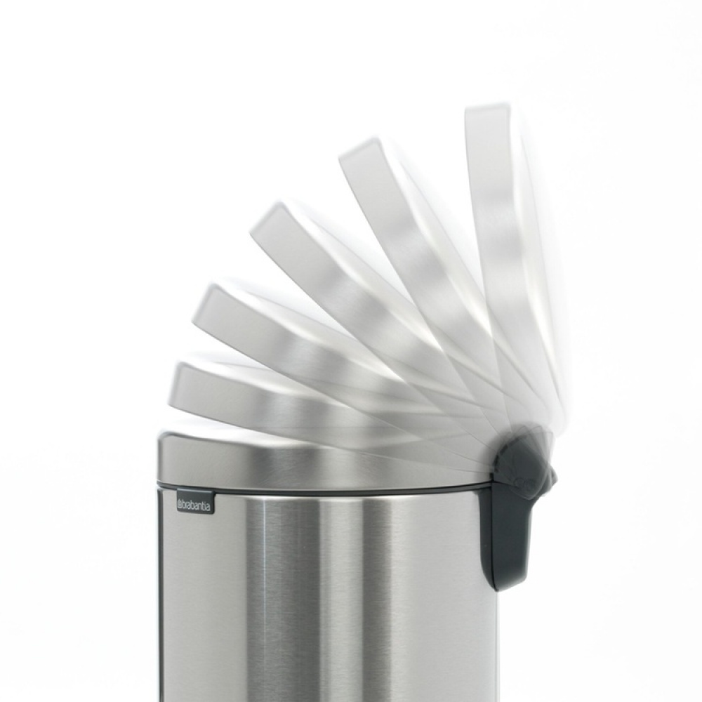 Papperskorg / Pedalhink, 12 L, BRABANTIA NEWICON, Ø 25,1 x H 41,1 cm i gruppen Förvaring / Städförvaring och sopsortering / Sopsortering hos SmartaSaker.se (42366)