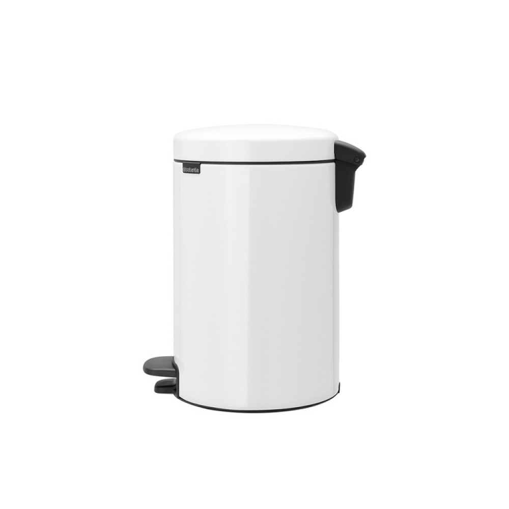 Papperskorg / Pedalhink, 12 L, BRABANTIA NEWICON, Ø 25,1 x H 41,1 cm i gruppen Förvaring / Städförvaring och sopsortering / Sopsortering hos SmartaSaker.se (42366)