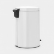 Papperskorg / Pedalhink, 20 L, BRABANTIA NEWICON, Ø 29 x H 46,7 cm Papperskorg / Pedalhink, 20 L, BRABANTIA NEWICON, Ø 29 x H 46,7 cm
